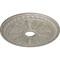 Ekena Millwork Bristol Ceiling Medallion (Fits Canopies up to 3 7/8"), 23 1/2"OD x 3 7/8"ID x 1"P, Pearl White CM23BIPWS - alternate 2